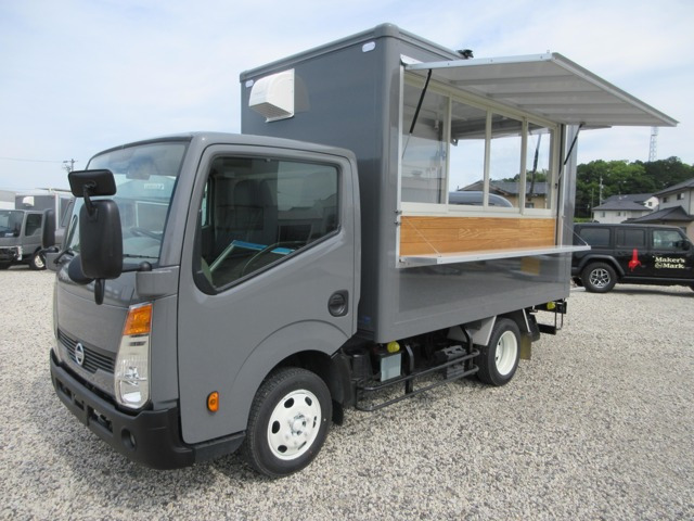 アトラス  キッチンカー 新規製作車両 新品厨房設備 換気扇 3漕200L給排水システム