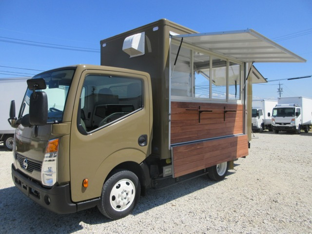 アトラス  キッチンカー 新規製作車両 新品厨房設備 換気扇 3漕200L給排水システム