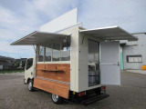 アトラス  キッチンカー 新規製作車両 新品厨房設備 換気扇 3漕200L給排水システム