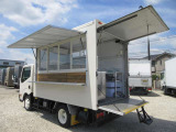 アトラス  キッチンカー 新規製作車両 新品厨房設備 換気扇 3漕200L給排水システム