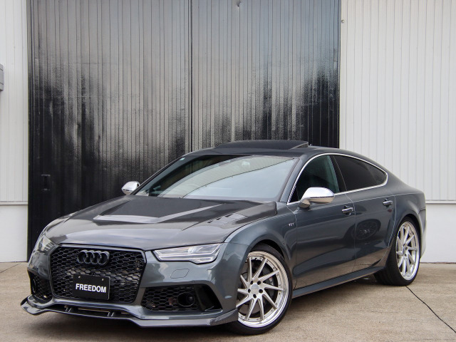 S7スポーツバック 4.0 4WD ワンオフ4本出しマフラー カスタム多数