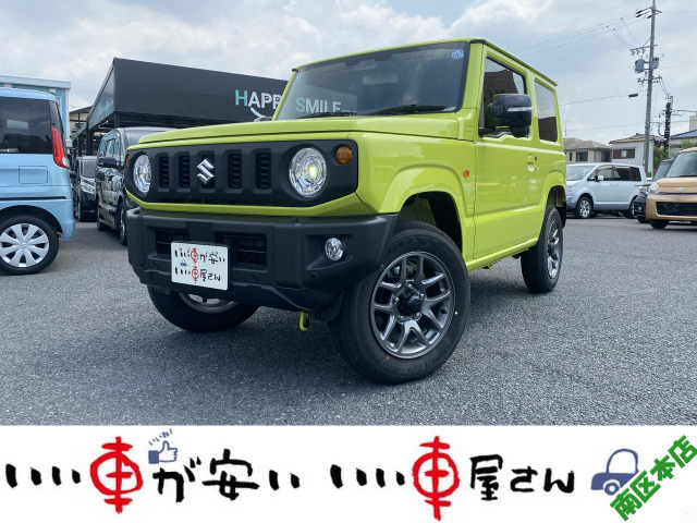 ジムニー XG スズキ セーフティ サポート 4WD 禁煙☆DVD☆BT☆クルコン☆Bカメ