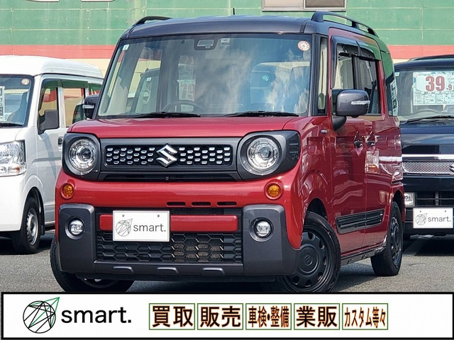 スペーシアギア ハイブリッド(HYBRID) XZ セーフティS/2トーン/8型ナビ/電スラ