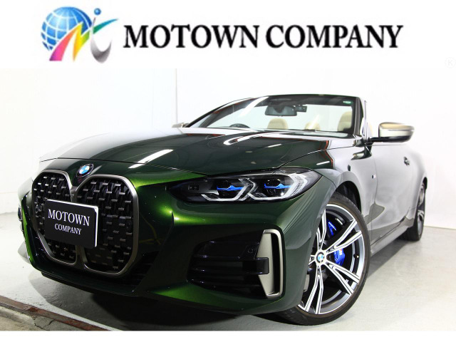 4シリーズカブリオレ M440i Xドライブ 4WD 白レザー アップルカープレイ純正19AW
