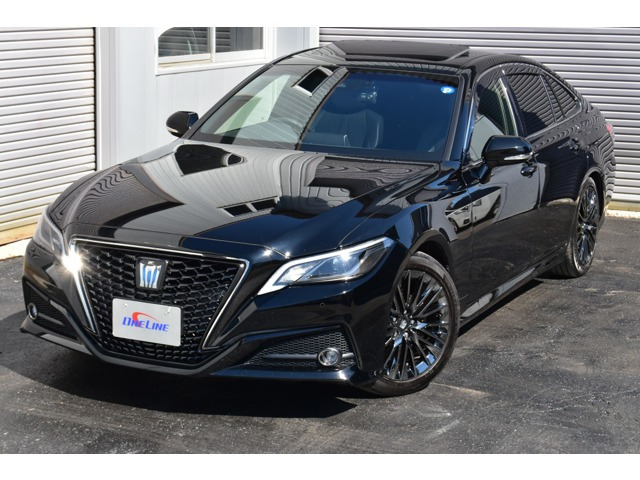 クラウン ハイブリッド 2.5 S Four スポーツスタイル 4WD ワンオーナー 純正ナビ TV