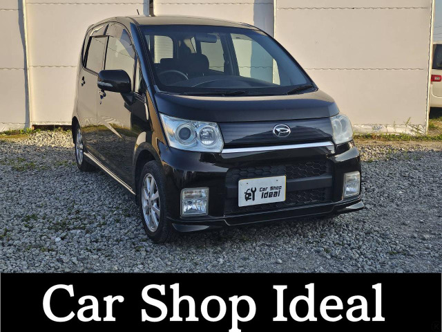 ムーヴカスタム RS 4WD ターボ★エンスタ★スマートキー★黒ナン可
