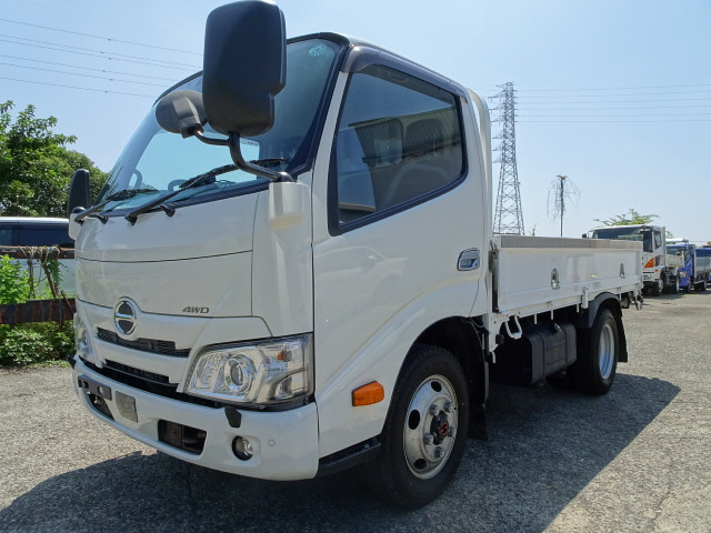 デュトロ 4.0 全低床 ディーゼル 4WD 4WD 日野 デュトロ 10尺 平