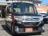 タントカスタム RS SA ターボ/衝突被害軽減ブレーキ/ローダウン