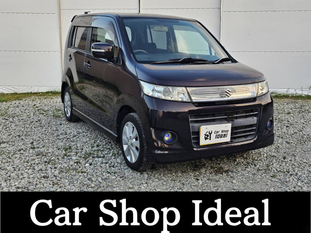 ワゴンRスティングレー T 4WD ターボ★社外ナビ★ETC★黒ナン可★