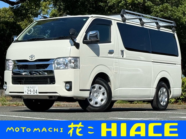 ハイエースバン 2.8 スーパーGL ロング ディーゼル 両側パワースライドドア プッシュ...