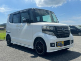 N-BOXカスタム G ターボ Lパッケージ ☆保証2年付き☆ レーダーブレーキ