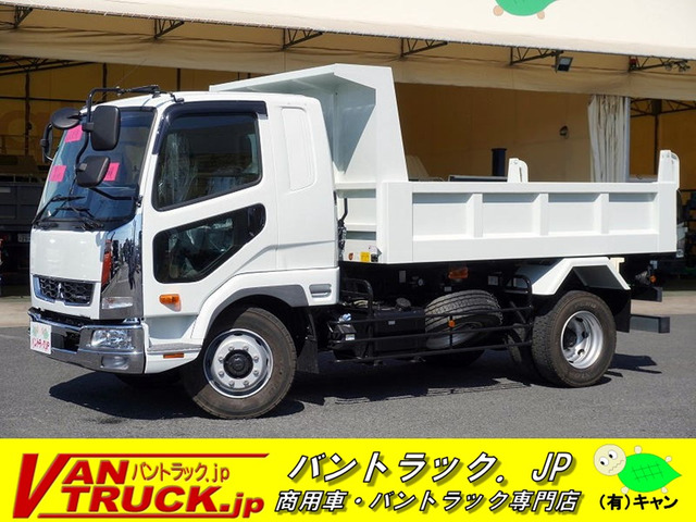 ファイター ダンプ 増トン 7.9トン積 メッキ 角底