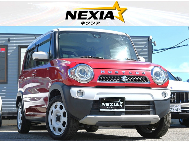 ハスラー J スタイル 4WD 車検整備付 大型ナビTV バックアイカメ