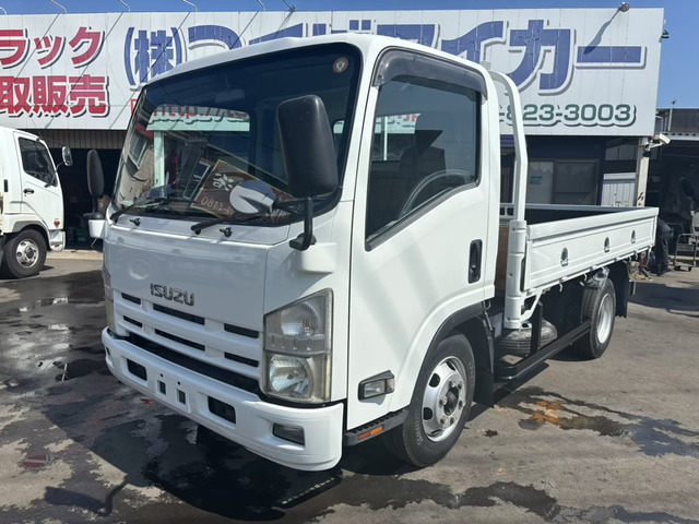 エルフ  ワイドセミロング平ボディー 積載3.5t