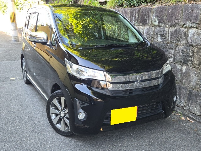 eKカスタム T 車検2年付~点検整備渡!ナビ/フルセグ