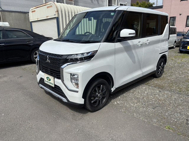 eKクロススペース G 4WD ブレーキサポート ナビ TV Bluetooth