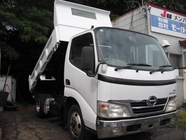 デュトロ  4.0ディーゼル 低床荷台ダンプ 2t積 5MT 4WD エアコン