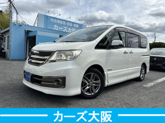 セレナ 2.0 20X クロスギア S-HYBRID H プッシュスタート パワスラ 後カメラ