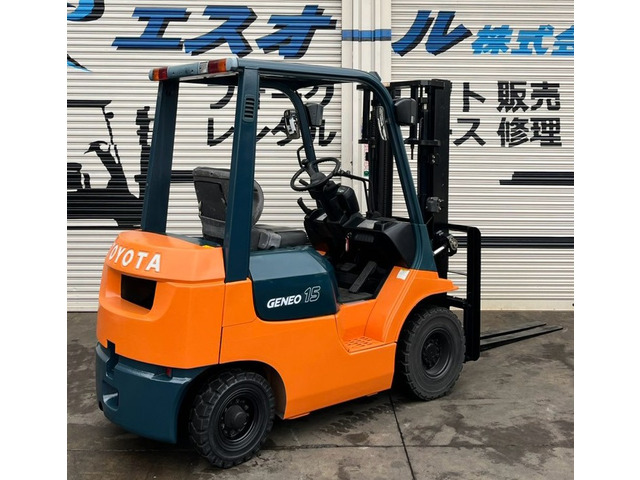 トヨタ1.5tディゼルフォークリフト トヨタ 8FDL15 ディーゼル 1.5t