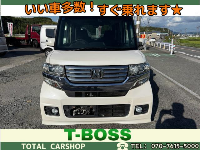 N-BOXカスタム G Lパッケージ ナビテレビ☆ETC☆片側電動スライドドア