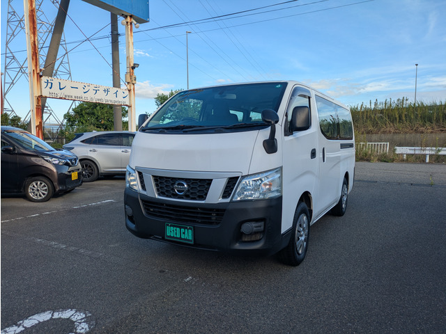 NV350キャラバン 2.5 DX ロング ディーゼル 4WD 低床 6人乗 スタッドレス付 禁煙車