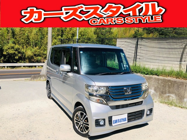 N-BOXカスタム G SSパッケージ 修復歴無しナビTVBluetooth
