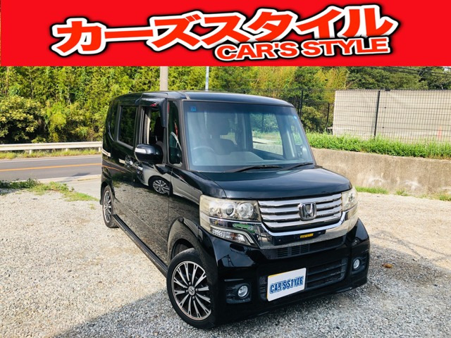 N-BOXカスタム G ターボ パッケージ 修復歴なしターボ両側パワスラ