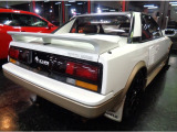 後期モデル4A-GZE型スーパーチャージドミッドシップエンジン&純正5MT&2本出しマフラー&LARGUS車高調&CUSCOタワーバー&プラグコード&BRIDEシート他タイミングベルト交換済み車です