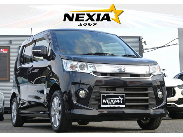 ワゴンRスティングレー ハイブリッド(HYBRID) X 車検整備付 レーダーブレーキ ナビTV