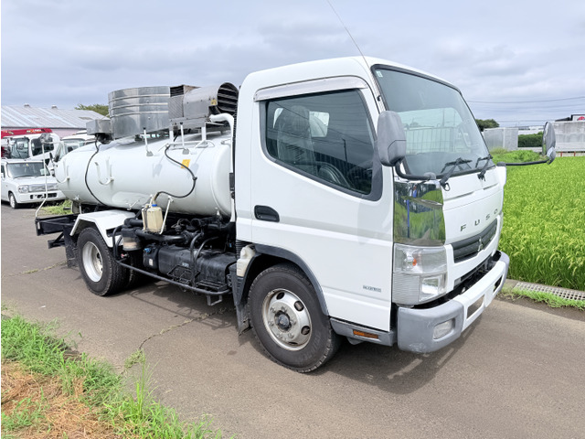 キャンター バキュームカー 積載3700電動リールVBR437H