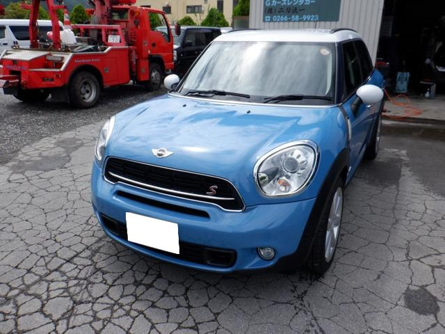 ミニクロスオーバー クーパー S オール4 4WD マリーン 限定車マリーン スペアキー有