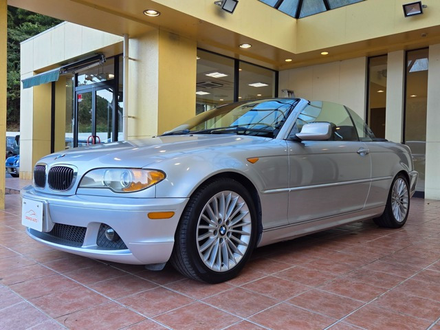 3シリーズカブリオレ 330Ci 黒革シート 電動オープン 社外ナビ TV