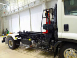 フックロール 極東開発/JM04-55-C 脱着式コンテナ車 上物スイッチキャブ室内(室内操作のみ) LED作業灯1個