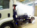 フックロール 極東開発/JM04-55-C 脱着式コンテナ車 上物スイッチキャブ室内(室内操作のみ) LED作業灯1個