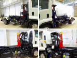フックロール 極東開発/JM04-55-C 脱着式コンテナ車 上物スイッチキャブ室内(室内操作のみ) LED作業灯1個