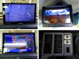 社外ポータブルナビ/フルセグTV(ドリームメーカー) バックモニター 上物スイッチキャブ室内(室内操作のみ)