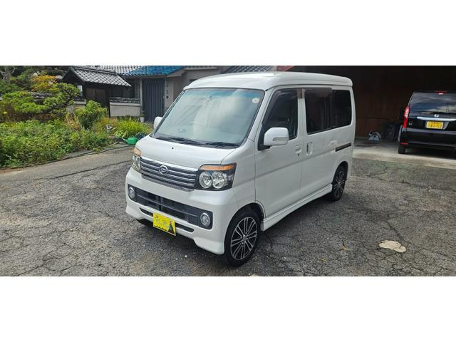 アトレーワゴン カスタムターボ RS リミテッド 社外ナビ 左Pスライドドア 前後ドラレコ