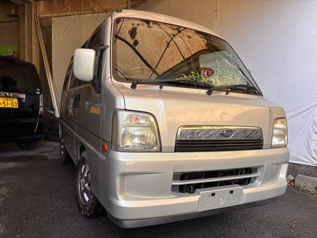 サンバーディアスワゴン スーパーチャージャー 4WD AT ETC 両側スライドドア