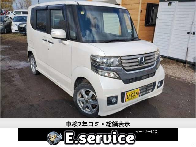 N-BOXカスタム G 4WD 車検2年 ワンセグカーナビ