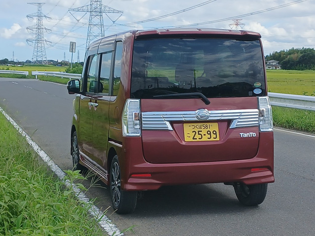ダイハツ タントカスタム X の中古車詳細 (72,464km, 赤, 茨城県, 35万