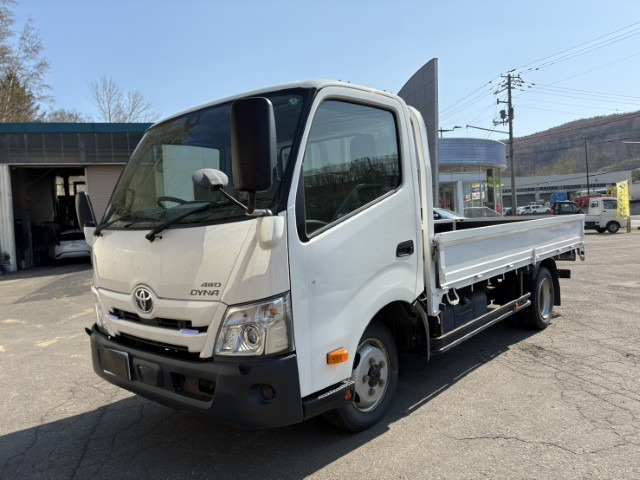 ダイナ 4.0 ワイド ロング フルジャストロー ディーゼル 4WD 平ボディ 2000kg