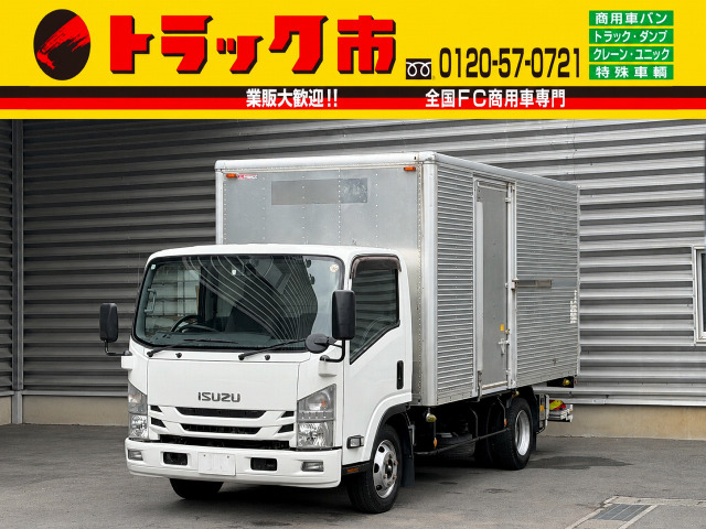 エルフ 3.5t積・アルミバン・AT・格納ゲート