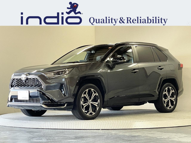 RAV4 PHV 2.5 ブラック トーン E-Four 4WD メーカー9インチナビ パノラミックビュー