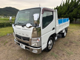キャンター  3t 低床 ダンプ 5MT 9万km