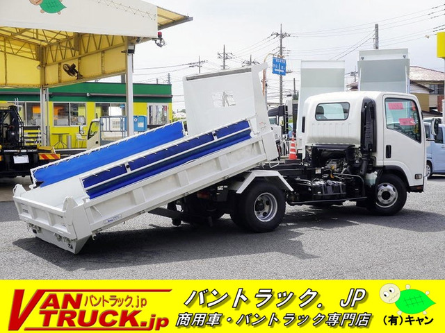 エルフ ローダー ダンプ ワイド 手動シート 3.75t積 三方開