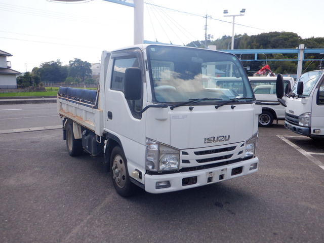 エルフ 保証付き 2t ダンプ 全低床 5MT