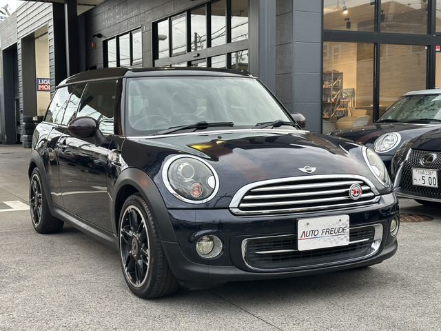 ミニクラブマン クーパー ハンプトン 限定車 後期 Wサンルーフ ルーフ黒