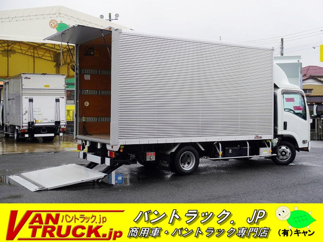 エルフ アルミバン ワイドロング 2トン 跳上パワーゲート