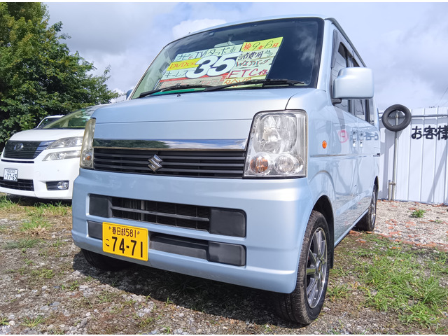 エブリイワゴン JPターボ ナビ&TV&ETC付き