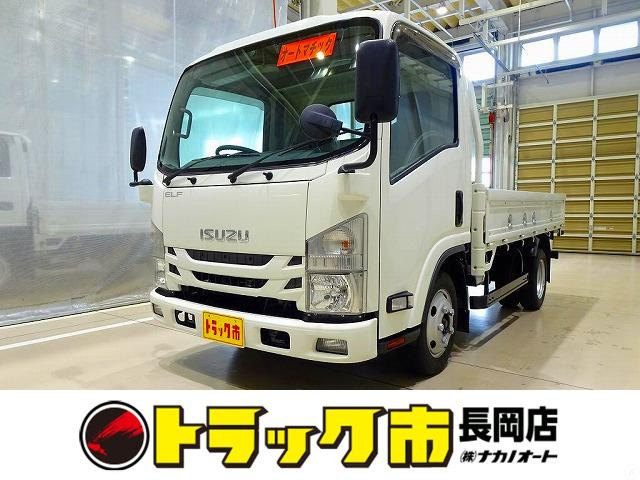 エルフ 3.0 ハイキャブ セミロング フルフラットロー ディーセル 2t 平ボデー